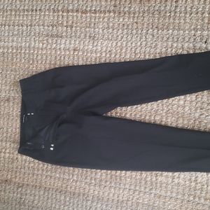 Women's Frank + Oak black trousers, Sz 4